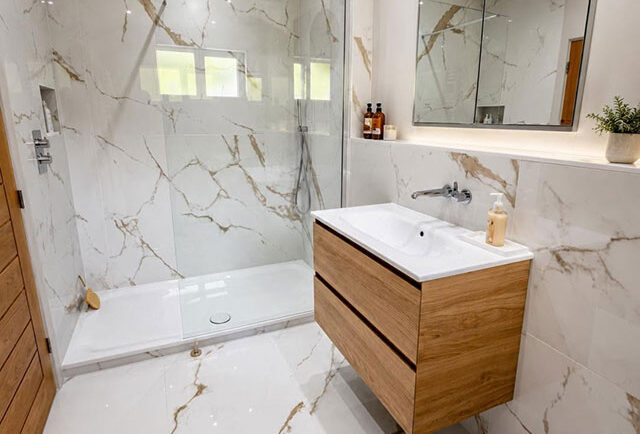 Marble Bathroom Tiles Devon